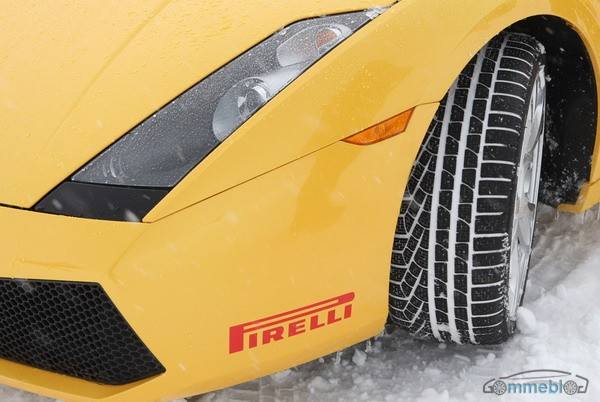 Pirelli sottozero serie 2 lamborghini