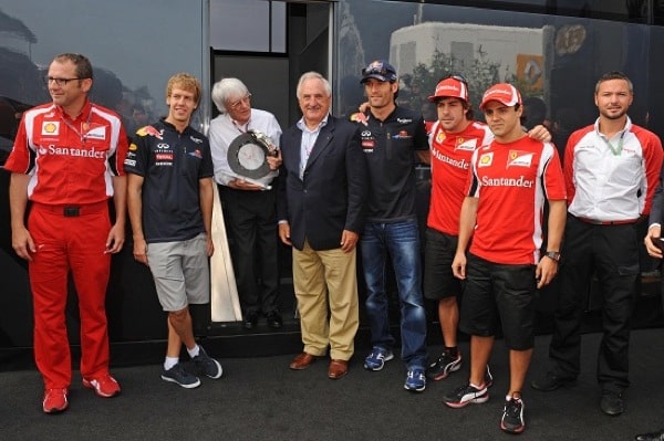 ecclestone brembo freno tricolore