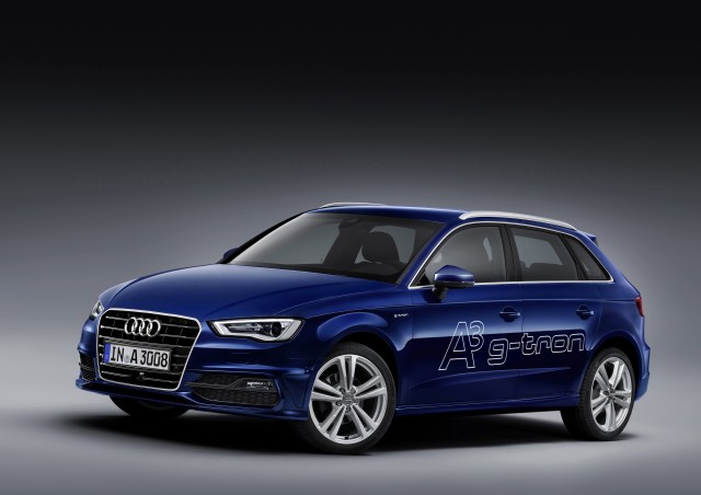 Nuova Audi A3 Sportback g-tron: una cinque porte compatta e sostenibile 1 Audi A3 Sportback g-tron
