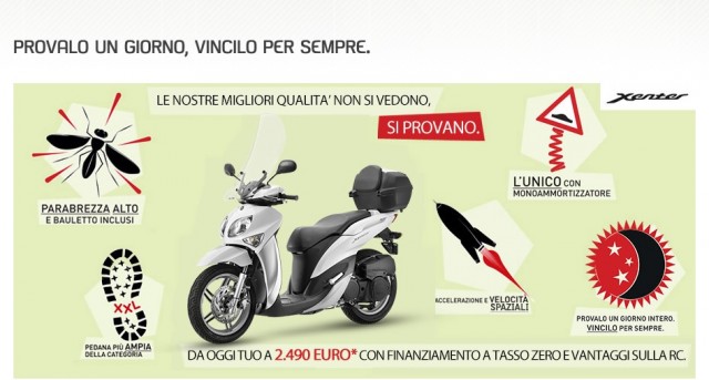 Yamaha lancia gli incentivi di primavera: prova Xenter 125 e 150 e compralo ad una tariffa agevolata 1 yamaha incentivi primavera