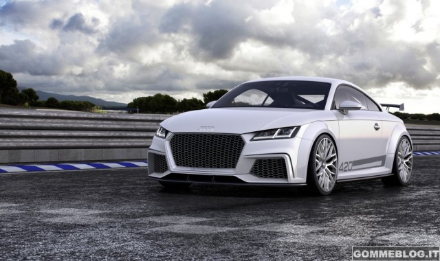 Audi TT quattro sport concept: 2 Litri da 420 CV 1 Audi TT quattro sport concept 2