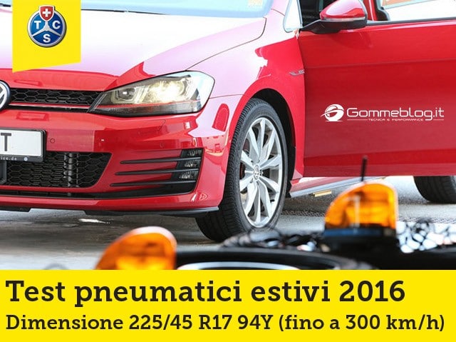 Gomme Auto Estive TEST TCS 2016: I Migliori Pneumatici 225/45 R17 94Y 1 Gomme-Auto-TCS-2016-Test-225
