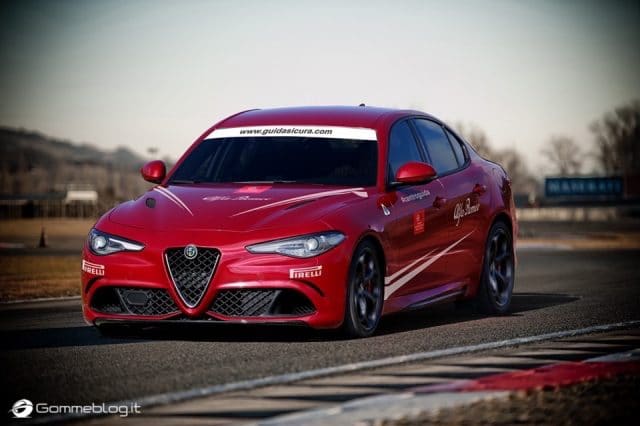 Alfa Romeo Corsi di Guida Evoluta 2016. In Pista con la Giulia Quadrifoglio 1 Alfa Romeo Giulia