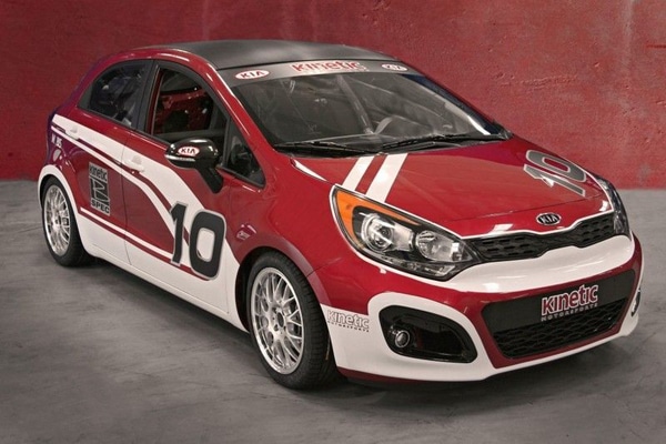 kia rio b spec race