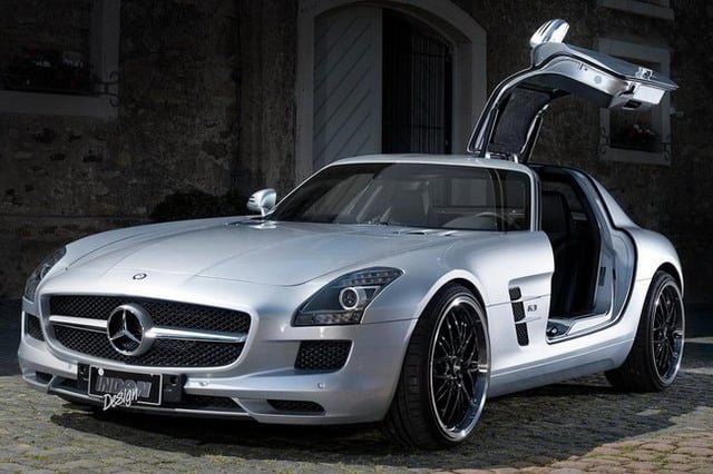 mercedes sls amg tuning inden design 1