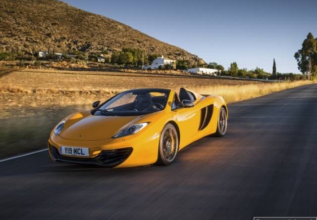 Mclaren 12c spyder