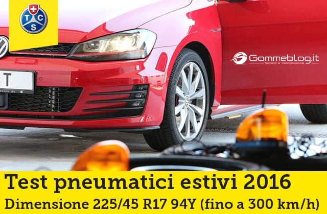 Test Gomme TCS 225