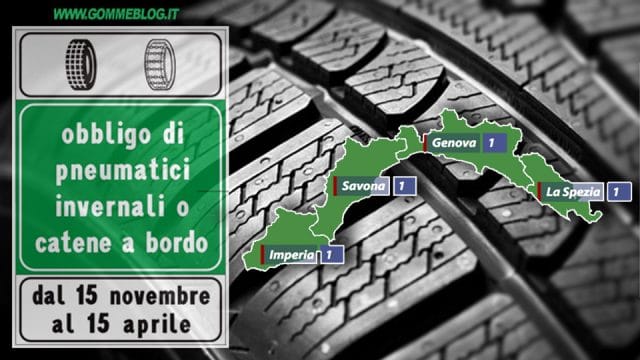Ordinanze Pneumatici Invernali 2017: LIGURIA 1 Ordinanze Neve LIGURIA