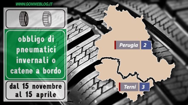 Ordinanze Pneumatici Invernali 2017: UMBRIA 1 Ordinanze neve 2017 Umbria