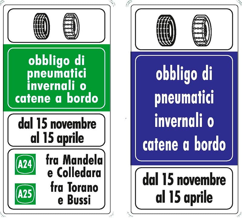 gomme termiche 2019 cartello
