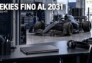 F1 Red Bull e rinnovo di Mekies al 2031: illustrazione IA di un ufficio tecnico con monoposto generica